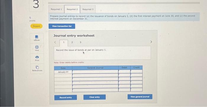 Enterprises hsues bonds that have a $1,350,000 par value, mature in 20