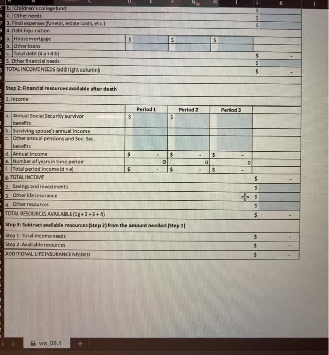Alzheimer's disease. She has limited financial assets of her own and has