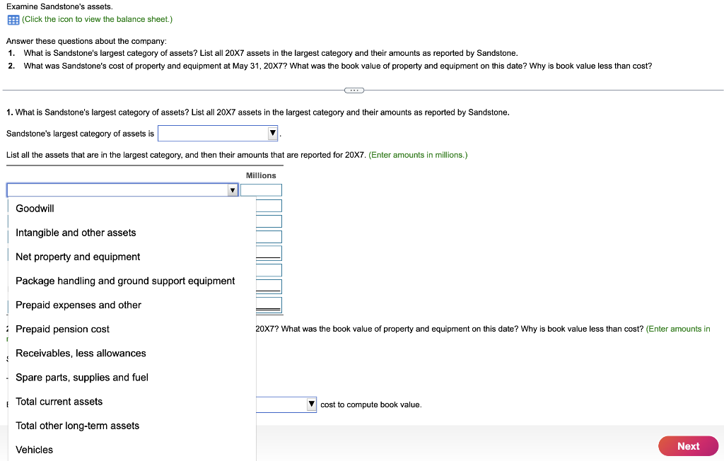 the book value of property and equipment on this date? Why is