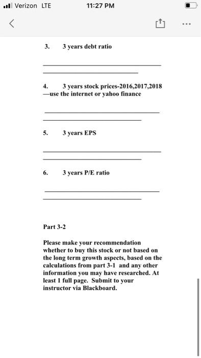 first page ofyourTarget 10-k report to answer the following questions Answer the