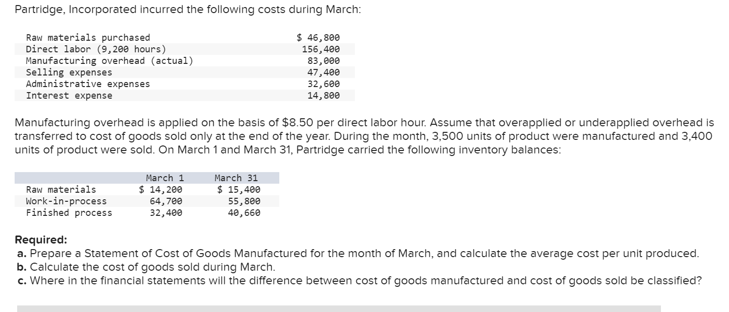  Req A1 ReqA2 to C > a2. calculate the average cost