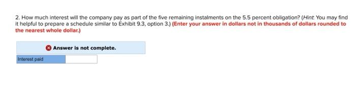 (Static) Computing Equal Periodic Debt Payments, and Completing a Schedule LO9-2 Alimentex