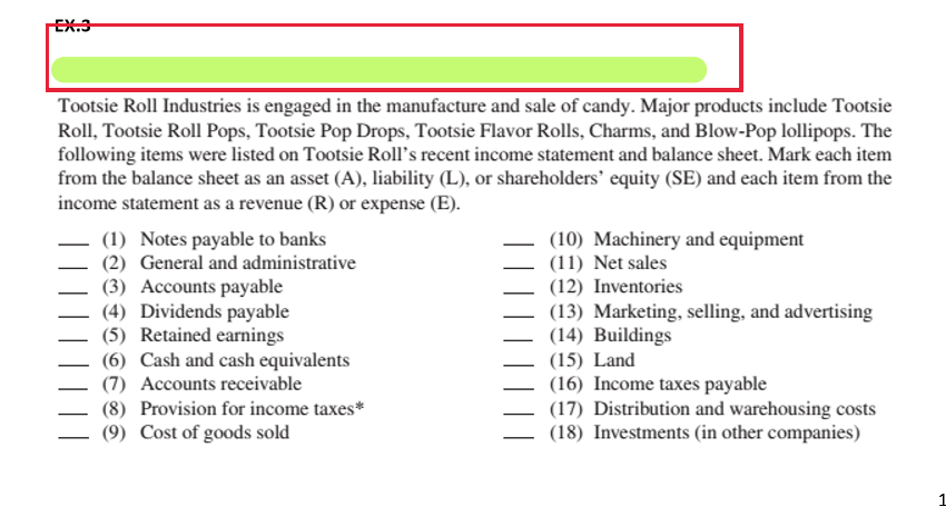Please also explain overall criteria(s) by which you are marking the items.