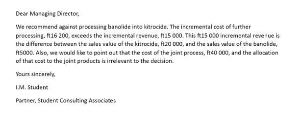 to one decision may be irrelevant to another decision. Therefore, it would