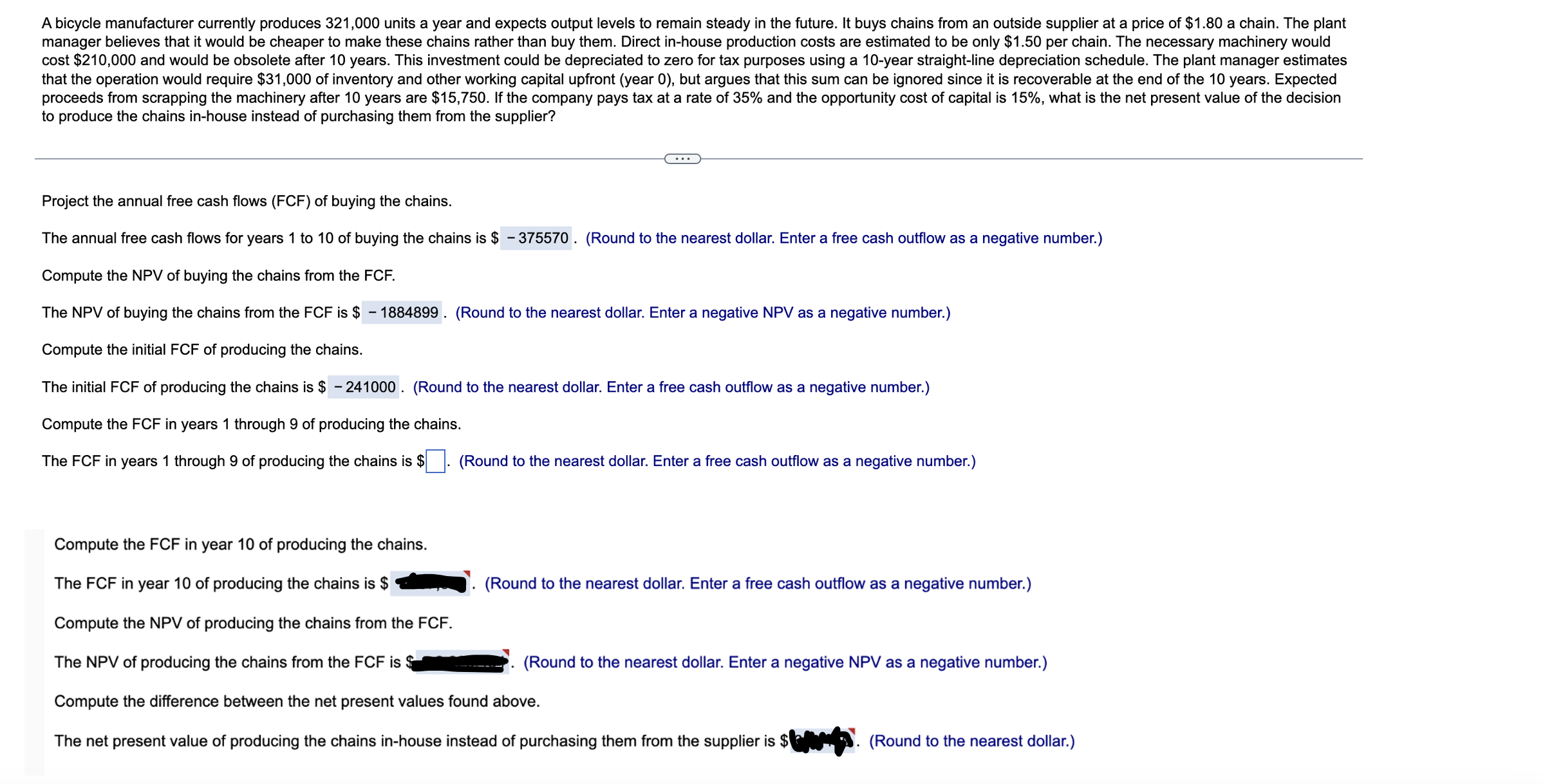 A bicycle manufacturer currently produces 321 ,000 units a year and expects