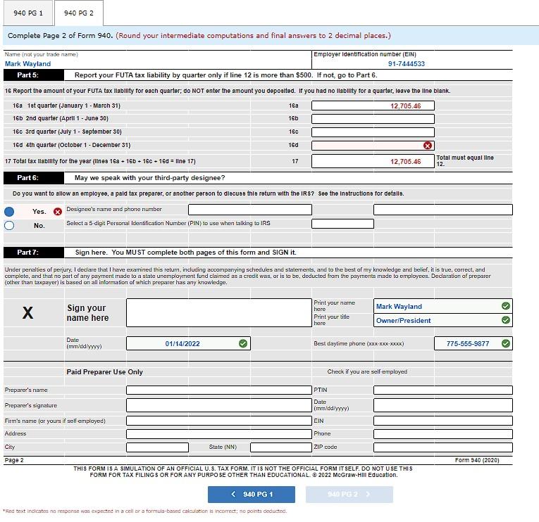 will have the opportunity to establish payroll records and to complete a
