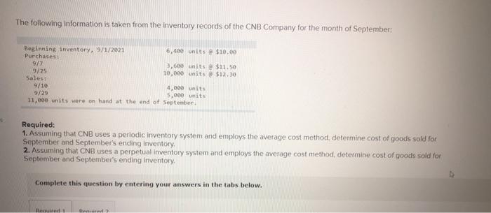 i keep getting this problem wrong help The following information is taken