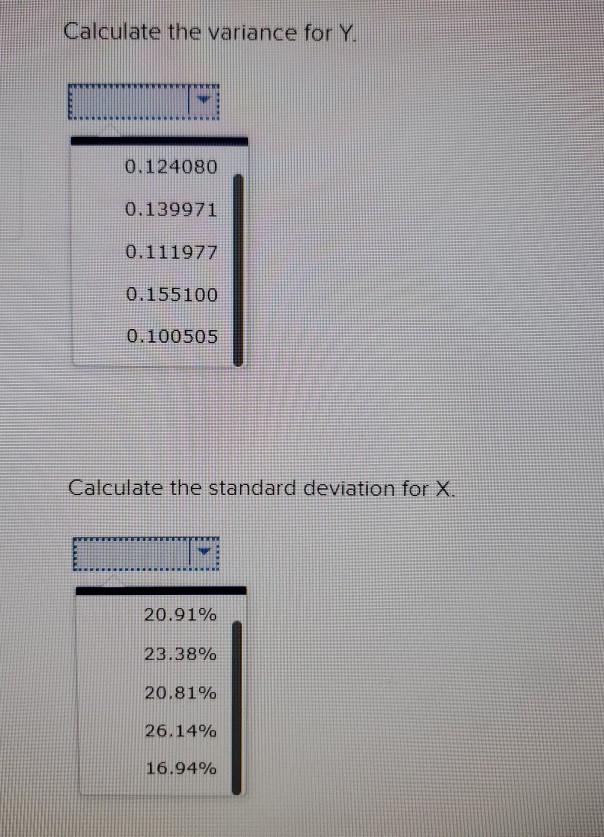 4 5 Returns X 14 % 24% 32 45 21 -13 -22