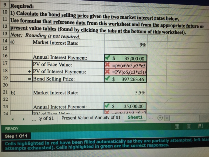 issued bonds on January 1 and has provided the relevant information. The