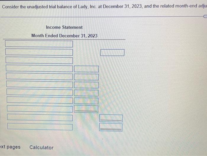 to the period December 1, 2023 through February 28, 2024. c. Supplies
