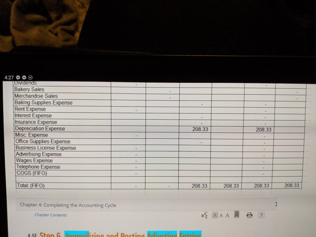 25 Total Operating Expenses: 26 27 Net Income (FIFO) 28 29 30