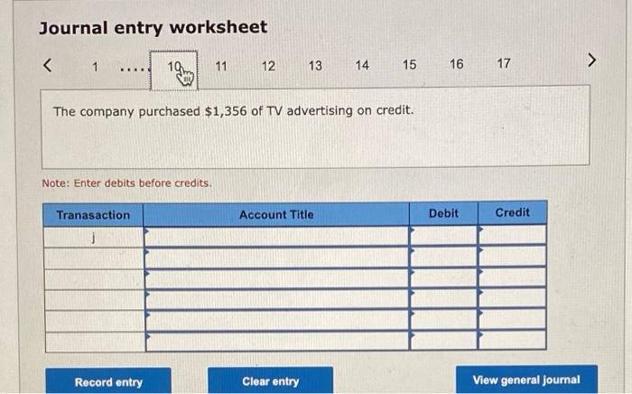 to a client and collected $6,800 cash. f. The company purchased $26,000