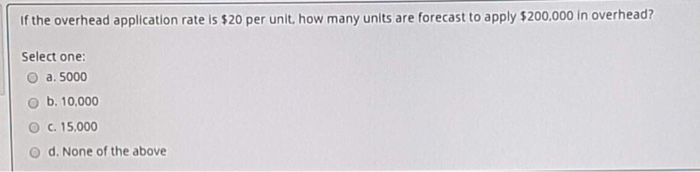 If applied overhead is $50,000 over applied, what is the applied overhead?