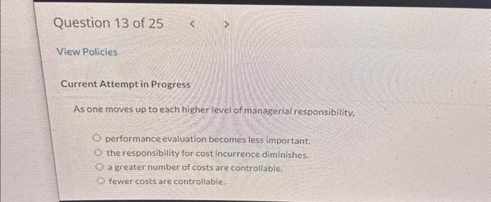 week 7 p2 Current Attempt in Progress As one moves up to