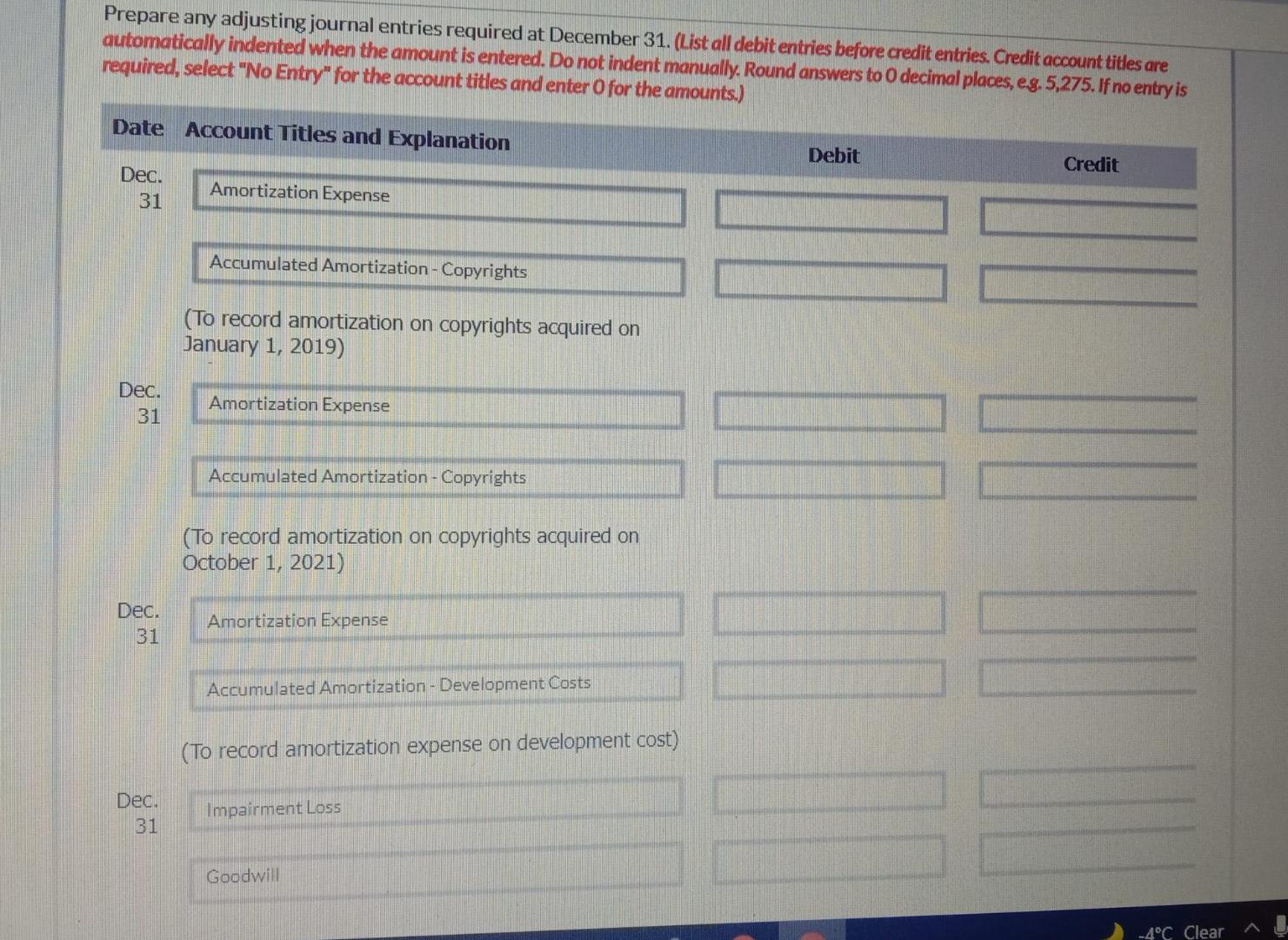 $ 17,870 Trademarks 50,390 Goodwill 119,060 Total $ 187,320 A copyright (#1)