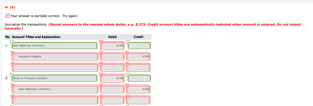 standard costs with its job order cost accounting system. In January, an