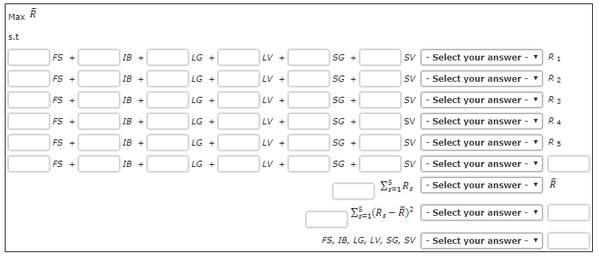 than or equal to some specified amount. Consider the Hauck Financial Service