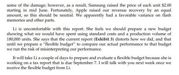 Using budget data, what was the total expected cost per unit if