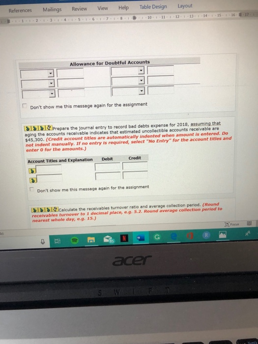 the following summary transactions related to receivables and sales. Crown Point uses