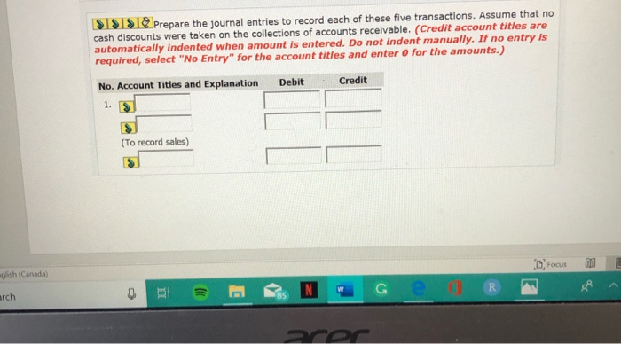 cost of the inventory sold was $2,151,880. 2. Sales returns and allowances