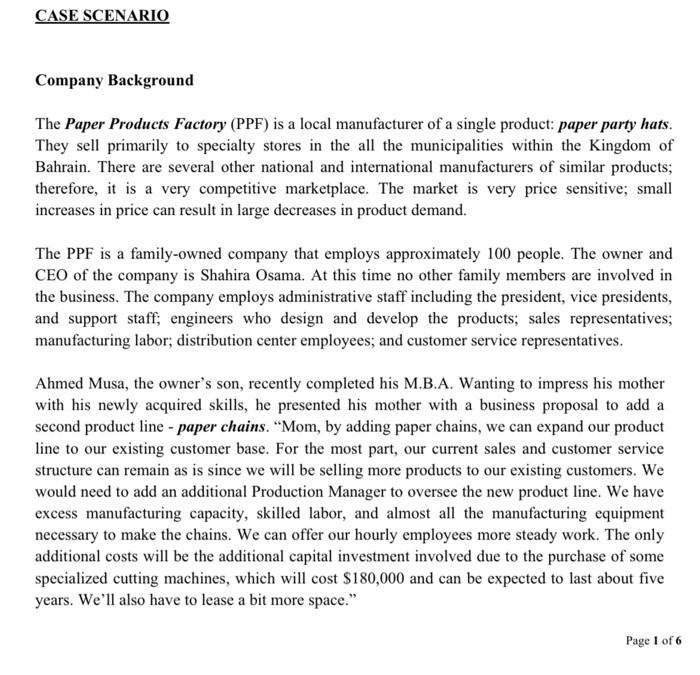  The answer to question C is the most important (second point).