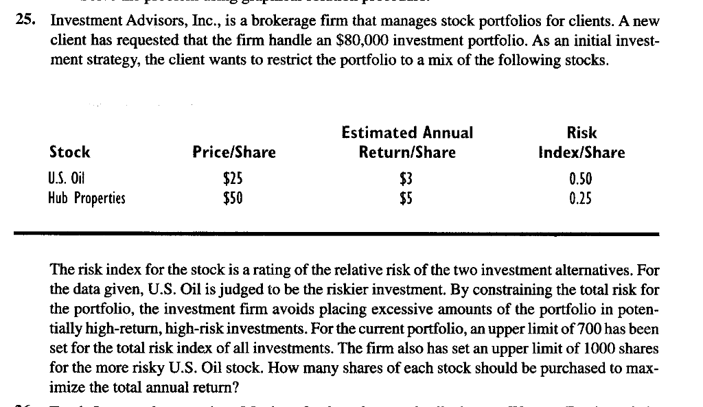 1) What is the optimal solution? 2) Which constraints are binding?
