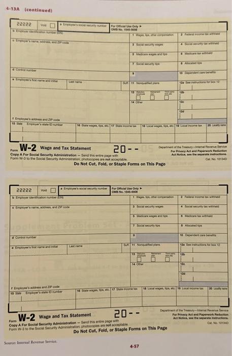 full week of 20 -, the Payroll Department of Quigley Corporation is