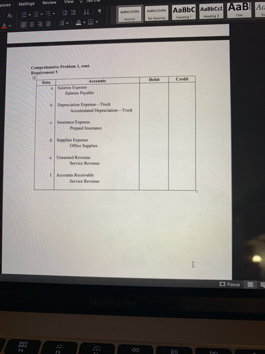 consulting services for the Irving Corporation. Matthias billed the customer $5,000. Customer