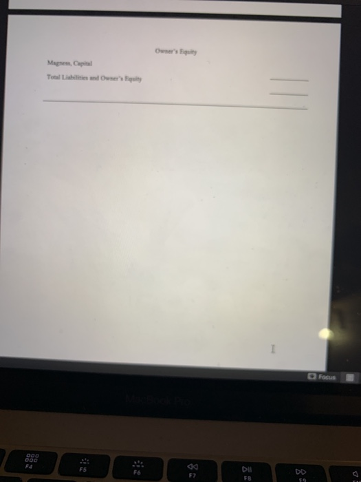 24 Collected $5,000 from Irving 26 Bought gas for company car, paying