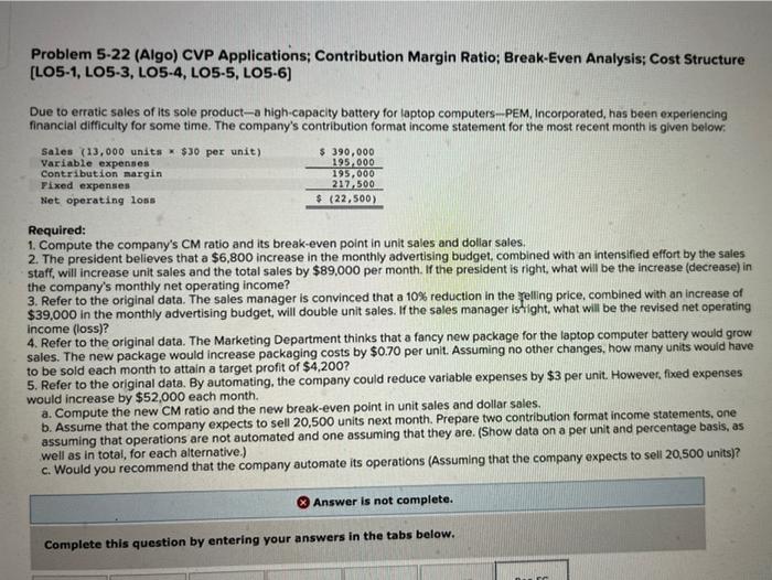 in unit sales and dollar sales. 2. The president believes that a