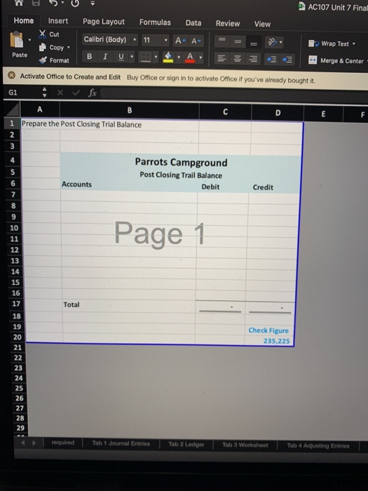 531 Utilities Expense 532 Insurance Expense 540 Postage Expense 550 Depr. Exp.