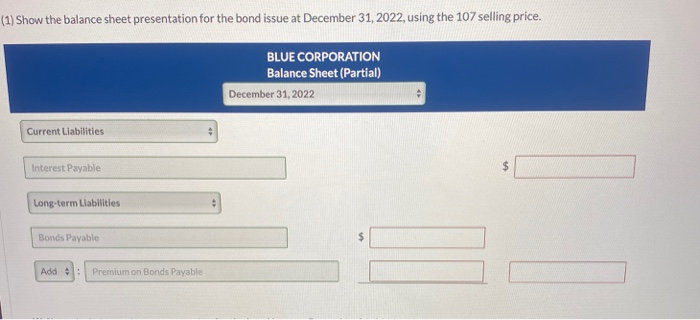 5-year bonds on January 1, 2022. The bonds were dated January 1,