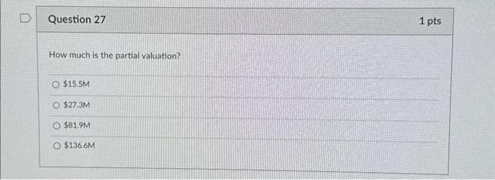 (4) questions using the following information. Assume that EBV (Series A) invested