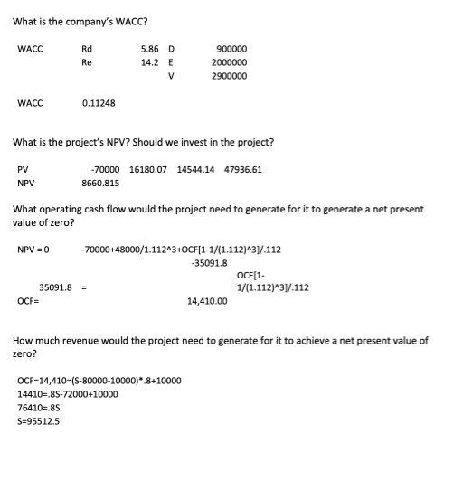 but I need to be able to know how to calculate them.