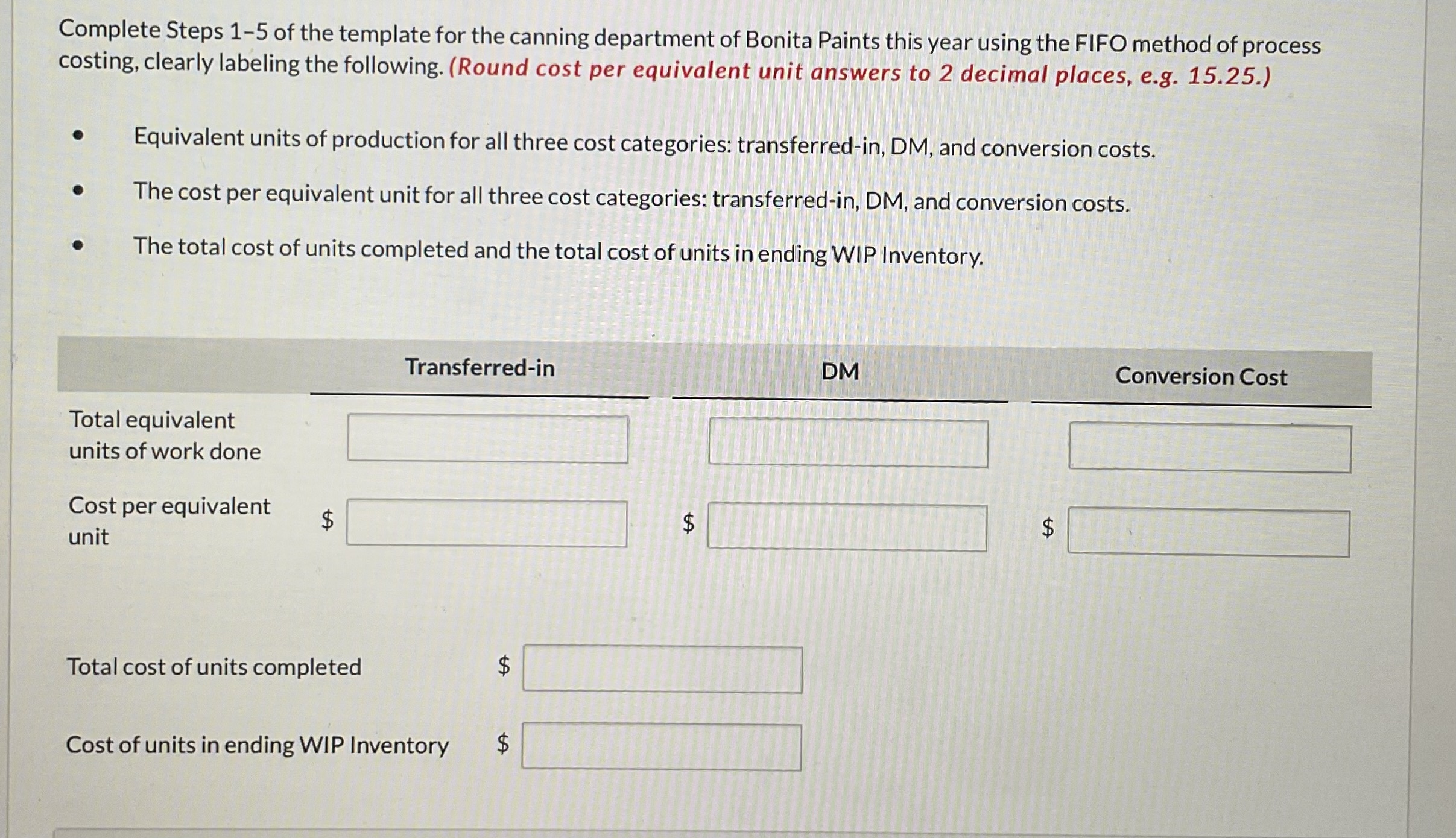 Bonita Paints makes various interior and exterior paints for its customers, but