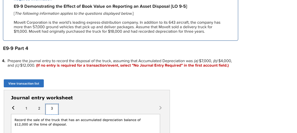 to the questions displayed below. Movelt Corporation is the world's leading express-distribution