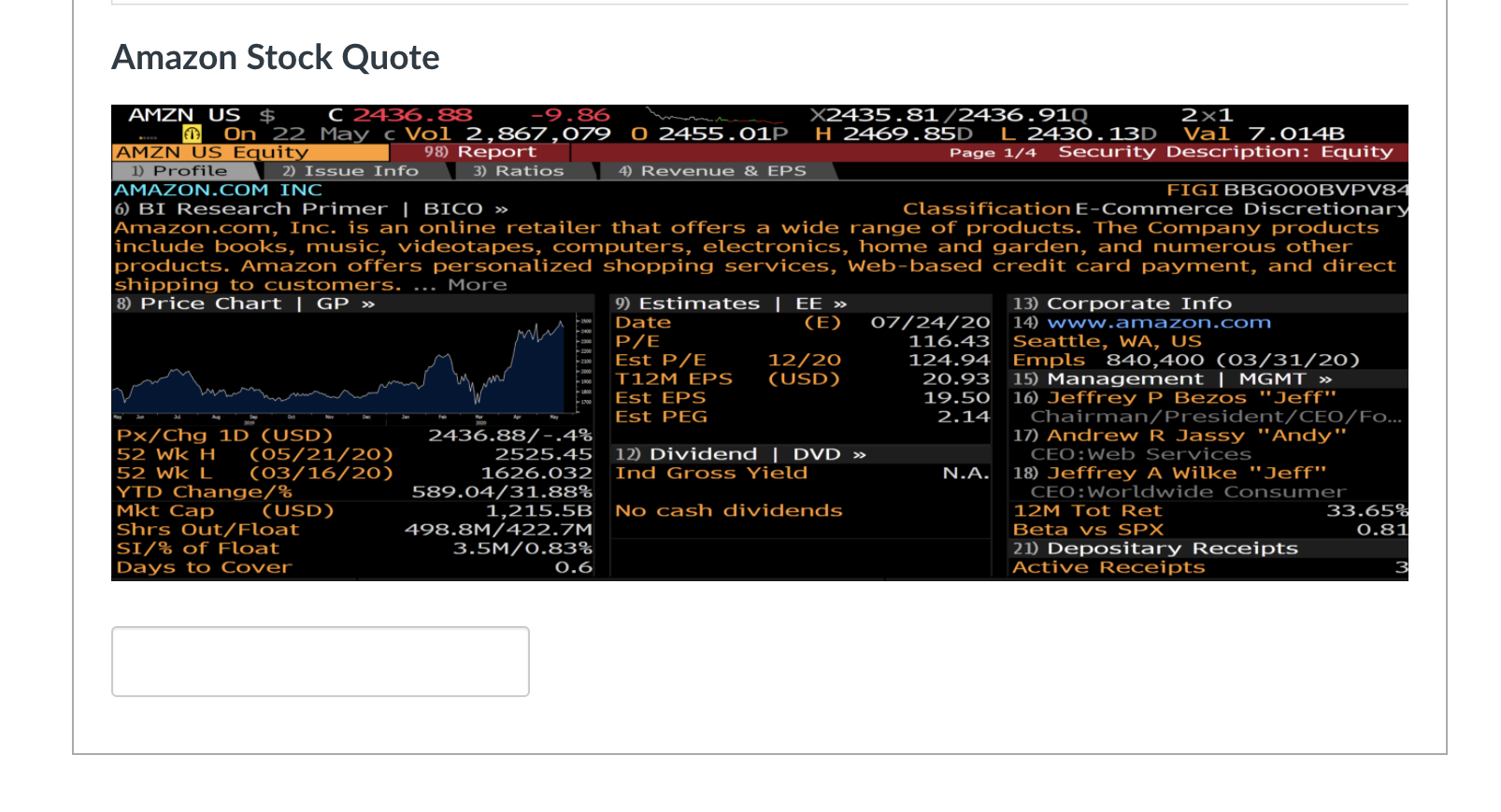 -20 -30 S&P 500 Monthly Returns 4 Ir Question 1 3 pts