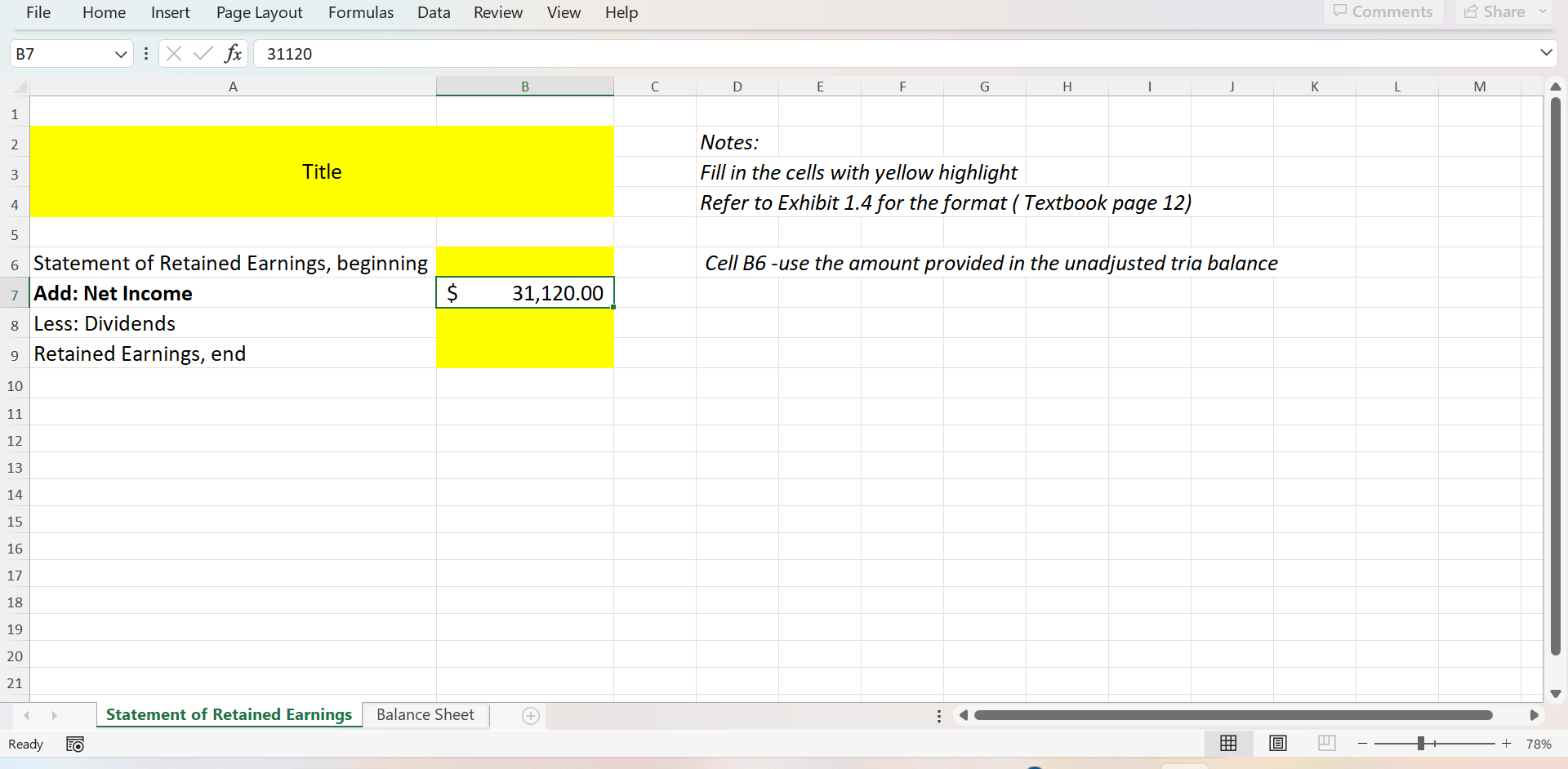 on this exercise in Week 5!). You are required to prepare the