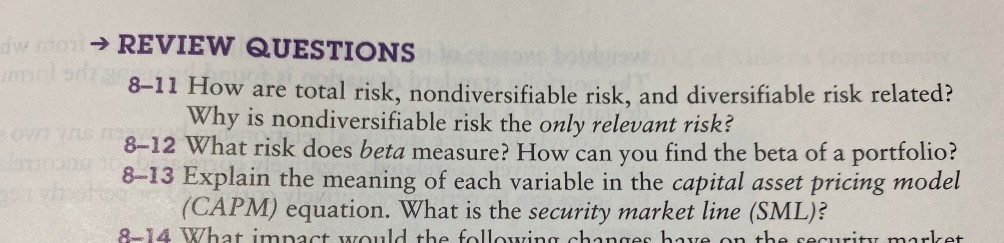 9-13 What is the weighted average cost of capital (WACC), and how