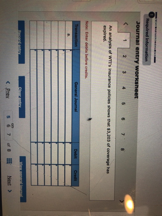Its unadjusted trial balance as of December 31, 2017, follows. WTI initially