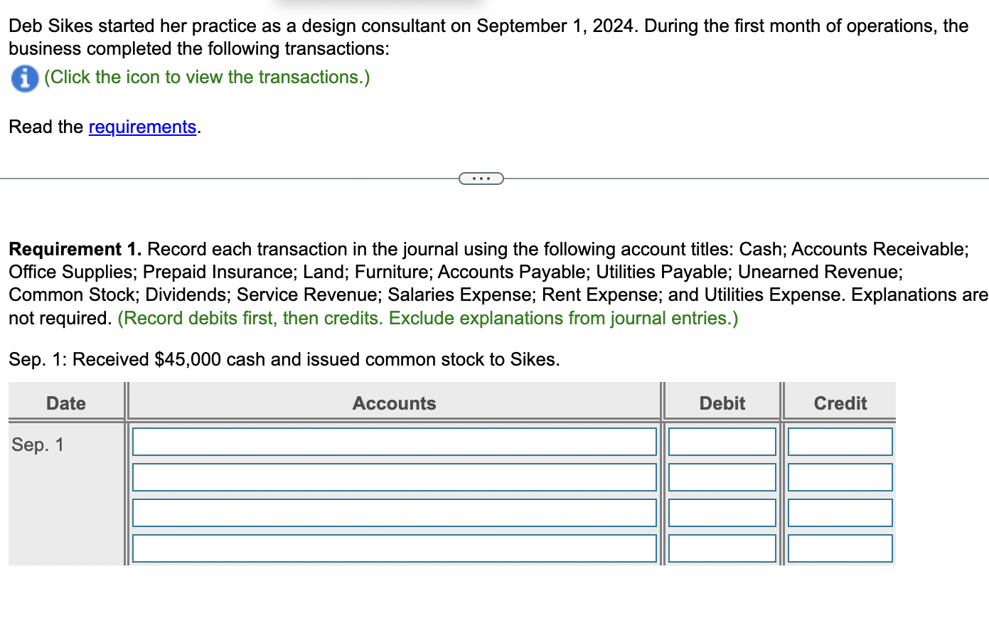 Deb Sikes started her practice as a design consultant on September
