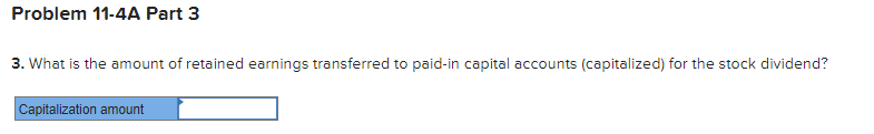 Required information Problem 11-4A Analyzing changes in stockholders' equity accounts LO C3,