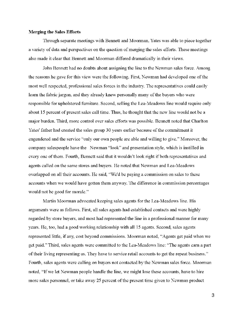 firm is facing. 2. Next you will want to see what the