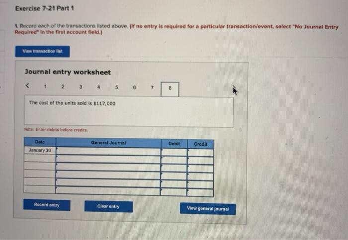 residual value of $1,900 and a five-year service life. January 4 Pay