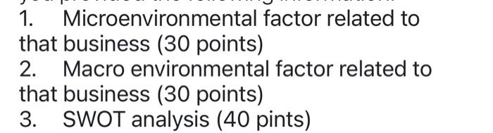  In order to increase your knowledge about the course, an assignment