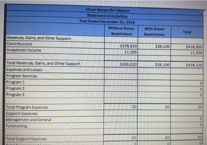 completed . thank you . i attached the instructions 2. Statement of