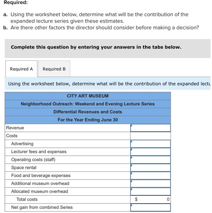contribution of the expanded lecture series given these estimates. b. Are there