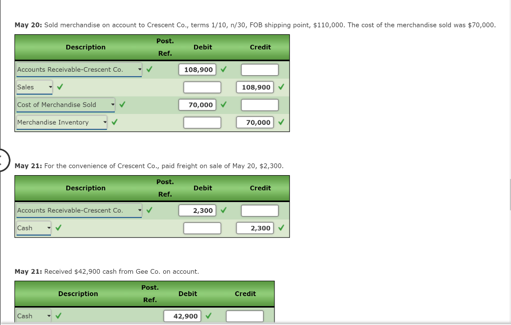 211 Customer Refunds Payable 50,000 212 Salaries Payable 310 Lynn Tolley, Capital,