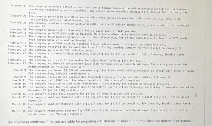 cash discount is avaliable on consulting fees. Additional accounts (Numbers, 119, 413,414,