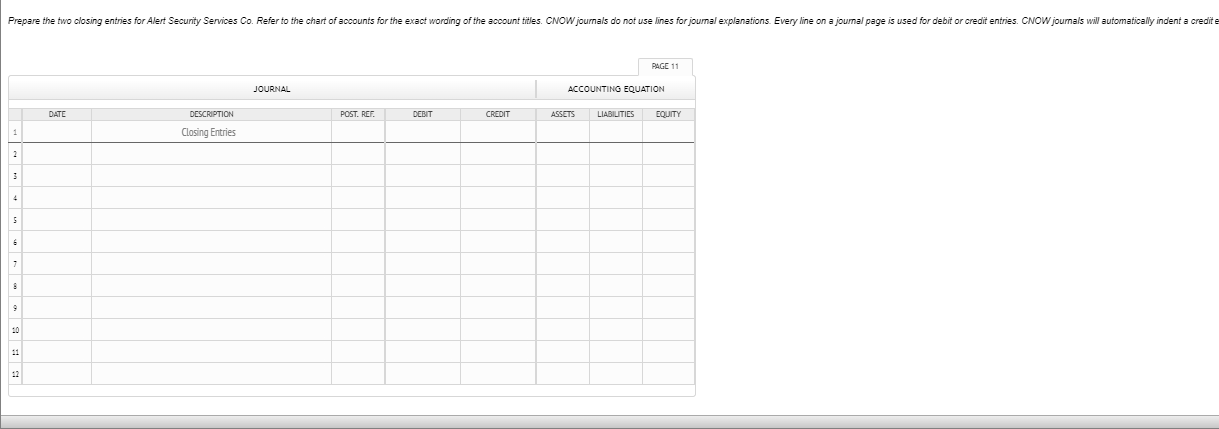 General Ledger ASSETS 11 Cash 12 Accounts Receivable 13 Supplies 14 Prepaid